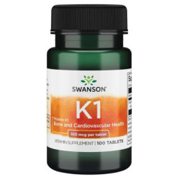 Swanson Vitamina K1 100mcg...