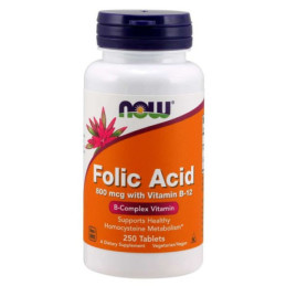 Now Foods Folic Acid 800mcg...