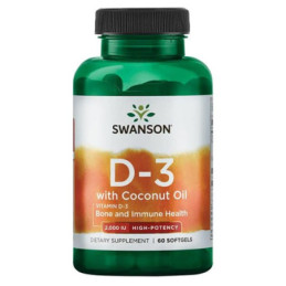 Swanson Vitamina D3 2000 IU...