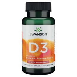 Swanson Vitamina D3 400 IU...