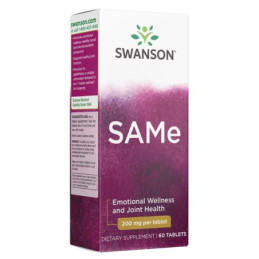 Swanson SAMe 200mg 60 Tabletek