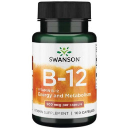 Swanson Vitamin B-12 500mcg...