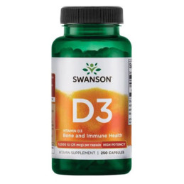 Swanson Vitamina D3 1000 IU...